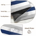 thumbnail image 6 of 3'x5' Area Rugs, Navy Blue Grey Indoor Outdoor Area Rug for Living Room Bedroom, Farmhouse Watercolor Modern Geometric Washable Bathroom Rugs Kitchen Floor Carpet Mats Home Decor Aesthetic, 6 of 8