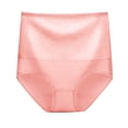 thumbnail image 5 of Ketyyh-chn99 Culottes pour Femmes en Coton Doux Extensible Bikini Culottes Échancrées Rouge Melon D\'eau,2TG, 5 of 5