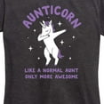 thumbnail image 3 of Instant Message - Aunticorn - Women's Short Sleeve Graphic T-Shirt, 3 of 6