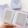 thumbnail image 3 of 3-Inch PVC Photo Card Album with Heart Cutout (40 Pockets) - Compact Idol Photocard Holder & Travel Memory Book, Multicolor, 3 of 7