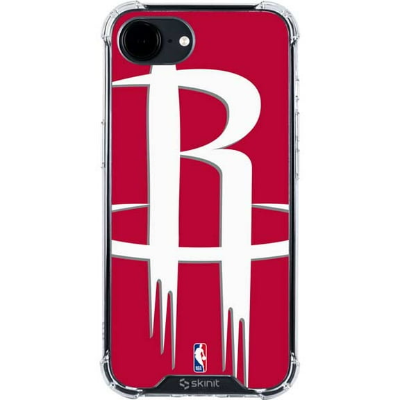 Skinit NBA Houston Rockets Large Logo iPhone 16e Clear Case