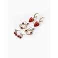 thumbnail image 4 of Way to Celebrate Americana Patriotic Fruit Earring Trio, 4 of 4