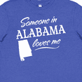 thumbnail image 4 of Inktastic Someone in Alabama Loves Me Youth T-Shirt, 4 of 5