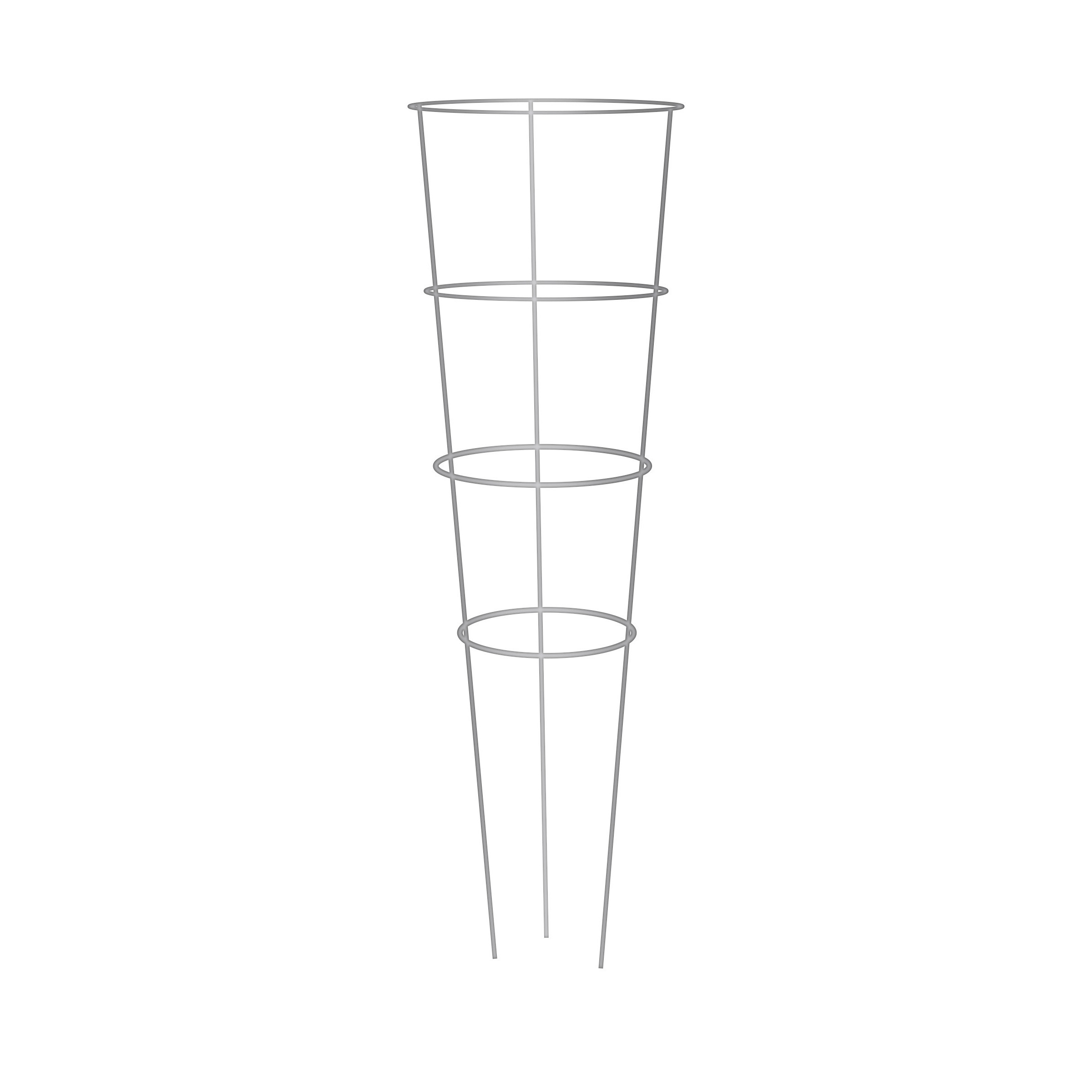 Expert Gardener 54 inch Gray Heavy Duty Galvanized Steel Plant Support