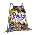 thumbnail image 2 of Rugrats Drawstring Backpack Lightweight Portable Sport Gym Sackpack Draw String Cinch Bags For Men Women, 2 of 9