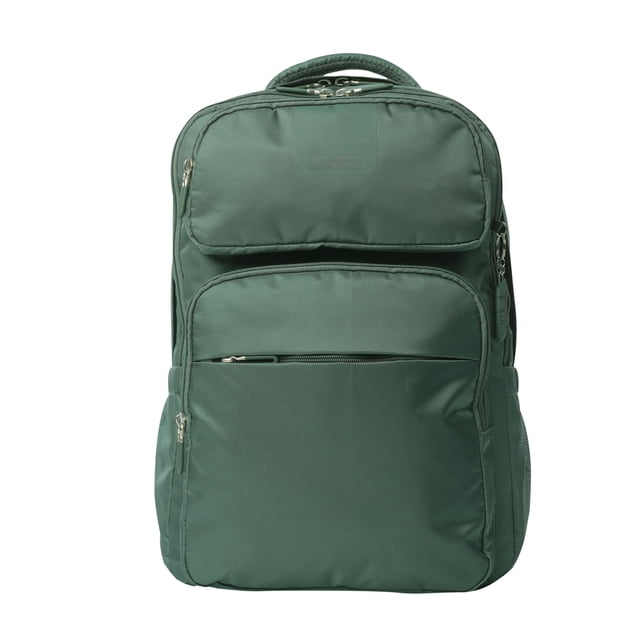 TOTTO Mochila Ergonómica Grande para Hombre Porta Laptop 16 con Bolsillo para Botella | Escuela - Oficina - Viaje | 22 L SUSPENSION