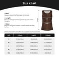 thumbnail image 4 of Sigee Vintage Wood for Women's Workout Tank Top,Running Tank Tops,Sleeveless Gym ClothesLarge, 4 of 8