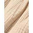 thumbnail image 3 of Xingqing 4 Colors Newborn Baby Girls Princess Dress Solid Lace Fly Sleeve Button A-Line Mini Dress, 3 of 6