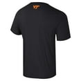 thumbnail image 3 of Men's Colosseum Black Virginia Tech Hokies Color Pop Active Blend T-Shirt, 3 of 3