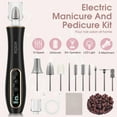 thumbnail image 2 of Taladro eléctrico para uñas Hoxida Professional Manicure y pedicura, 2 of 9