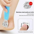 thumbnail image 2 of Ruiboury Professional Pedicure Foot File Foot Rasp Set Stainless Steel Foot File Pedicure Kit Deadskin Callus Remover Kit for Men Women, 2 of 9