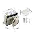 thumbnail image 3 of Cerradura para puerta de muebles, 10 Uds., cerraduras para cajones de armarios domésticos con Motor para herrajes para muebles Ehuebsd Libre de BPA, 3 of 3