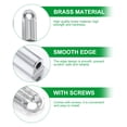 thumbnail image 6 of LABSERRON 4Pcs Small Hinges with Screws for Steel Door Frames 5.9X2CM, 6 of 8