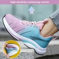 thumbnail image 6 of Safety Trainers Shoes Women Steel Toe Cap Trainers Lightweight Breathable Cushioning Non Slip Work Shoes, 6 of 7