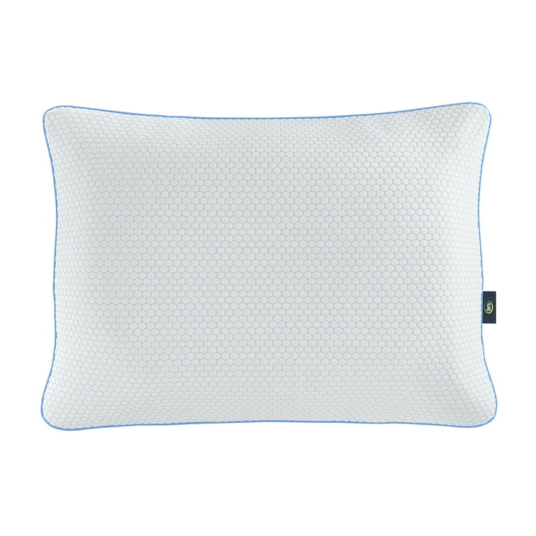 Serta Cool Blue Cluster Foam Pillow - 2 Pack (20 in x 28 in