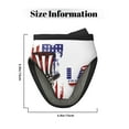 thumbnail image 3 of Pofeuu Patriotic Skull Art Print Thickened Mini Silicone Oven Mitts Heat Resistant, Rubber Oven Mitt Gloves, Finger Pinch Grips, Pot Holder, Silicone Potholder, 3 of 7