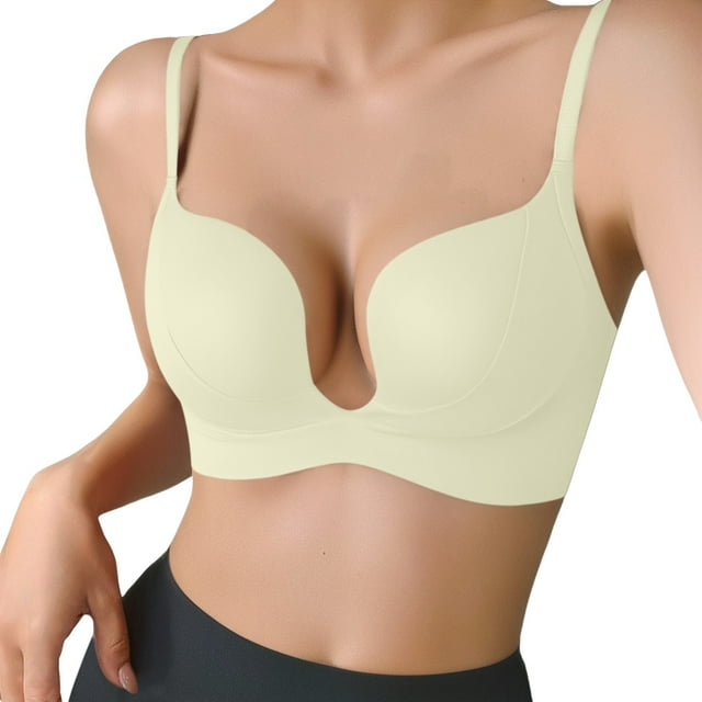 Soutien-gorge Anti-Affaissement Accessoire Bonnet Français Couleur Unie pour Femmes