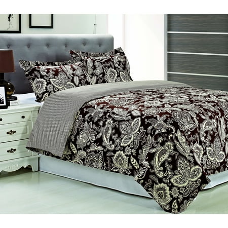 UPC 855031119302 product image for Superior Reversible 300 Thread Count Duvet Cover Set  Full/ Queen  Multi-Color | upcitemdb.com