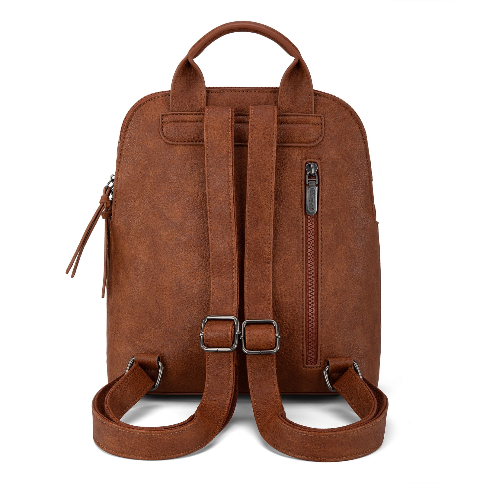Wrangler Backpack Purse for Women Medium Ladies' Bookbag Travel Work Daypacks Bags, Brown