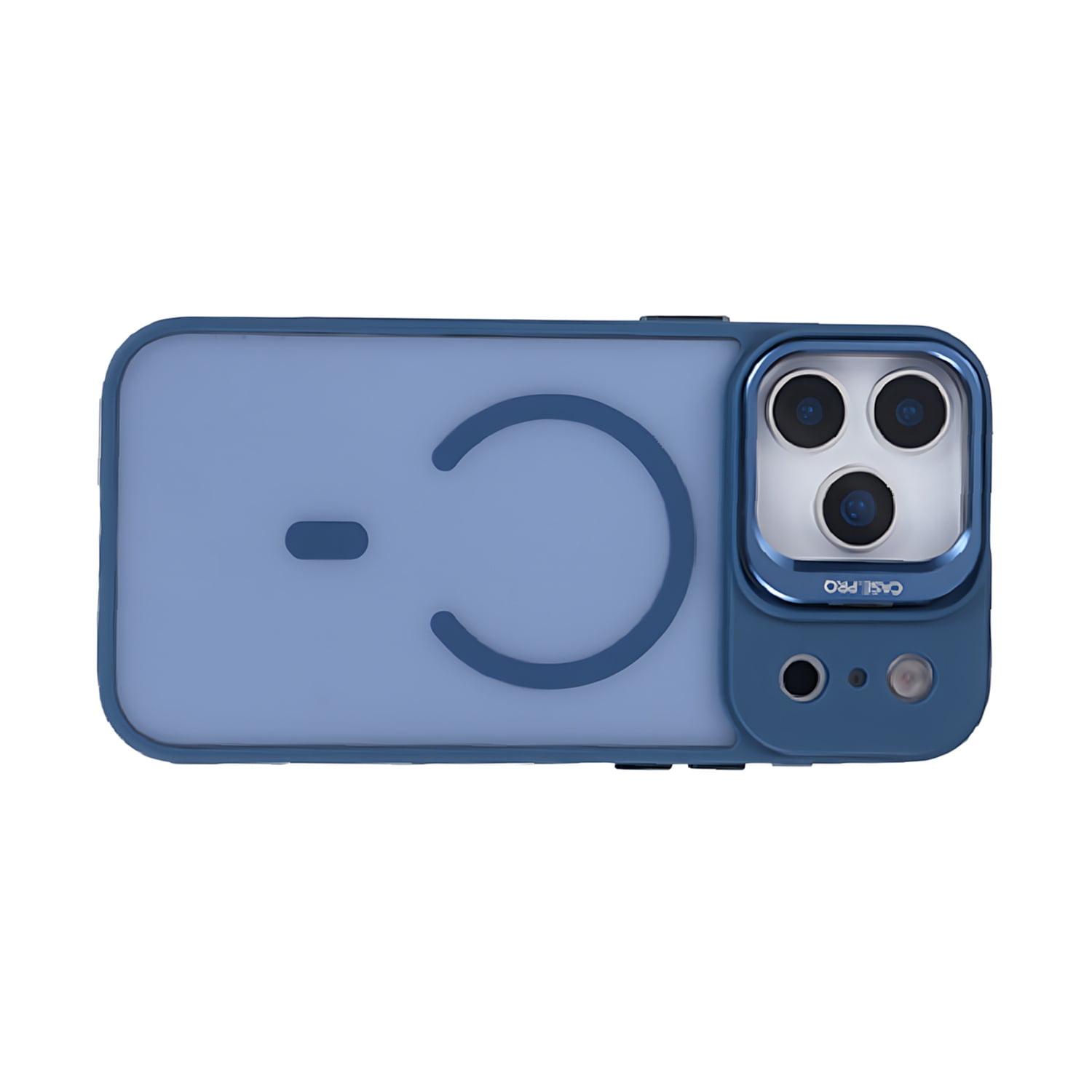 Durable MagSafe Camera Stand Case for iPhone 17 Pro Max - Dark Blue