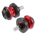 thumbnail image 4 of 2 Pcs 10mm M10x1.5 Red Aluminum Alloy Motorcycle Swing Arm Spools Sliders Stand, 4 of 6