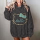 thumbnail image 1 of Sudadera con capucha y estampado de HELLO KITTY para mujer, suéter informal holgado de manga larga en blanco y rosa, sudadera fina y elegante de talla grande para mujer, 1 of 1