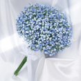 thumbnail image 3 of Waipfaru 12 Pcs Artificial Baby Breath Flower Pick, 21inch Real Touch Silk Faux Gypsophila Bouquets for Wedding Arrangement Party Home Decoration(Blue), 3 of 8