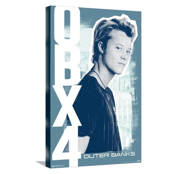 Netflix Outer Banks: Season 4 - JJ Canvas Wall Poster, 14.725" x 22.375"