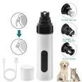 thumbnail image 4 of Dog Nail Grinder, USB-Rechargeable 2 Speeds 3 Ports Long Battery, Upgrade Professional Electric Pet Paws Grooming, Quiet Puppy Grooming Tool, for Dogs Cats, 4 of 9