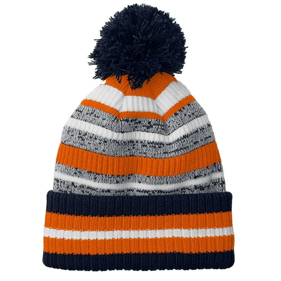 Beechfield  Adult Striped Beanie