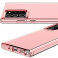 thumbnail image 3 of Galaxy Note 20 Ultra Case (6.9-inch), Allytech Slim Fit Clear TPU Bumper Shockproof Drop Protection Anti-scratch Wireless Charging Support Case Cover for Samsung Galaxy Note 20 Ultra, Pink, 3 of 6