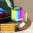 thumbnail image 3 of Karaoke Machine, InsCrazy Speakers with Microphone for Kids Adults, Microphone Microphone Audio Bluetooth Wireless Small Speaker Children's Family Karaoke, 3 of 8