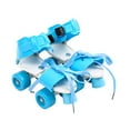thumbnail image 4 of GARENDE Adjustable Roller Skates for Kids Four Wheels for Children Ages 3-6 Beginner Blue, 4 of 9