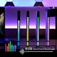 thumbnail image 3 of 2 uds 5V USB RGB activado música ritmo lámpara barra Control de sonido luces LED, 3 of 7