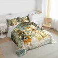 thumbnail image 3 of Feelyou Vintage Fairy Elf Bedding Comforter Set for Kids, Christmas Reindeer Twin Comforter Sets, Princess Reversible Bedding Set, , Lightweight Room Decor, 2-Piece, 3 of 8