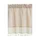thumbnail image 1 of Cortina corta, cortinas para ventanas pequeñas, mosquiteras, multiusos, con bolsillo para varilla 74cmx90cm, 1 of 9