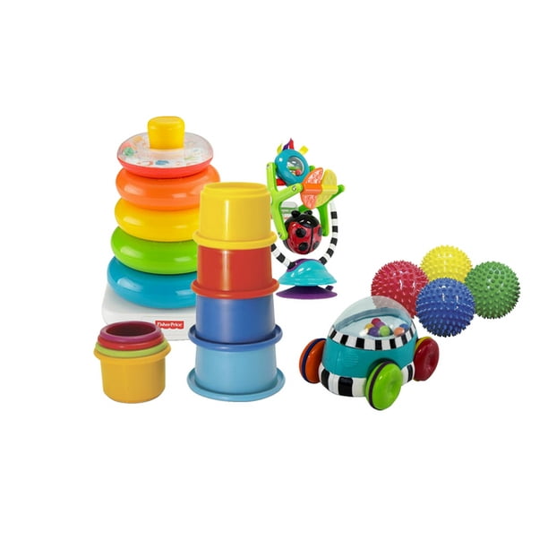Childcraft Baby Manipulative Play and Discovery Set, Assorted Colors