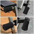 thumbnail image 2 of 6pcs Foam Foot Pads Roller Buffer Tube Cover Home Gym Exercise Equipment Replacement Pads for Leg Extension Weight Bench, 2 of 9