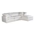 thumbnail image 3 of Coastal Charm Modular Sectional Sofa - Light Grey Fabric Lounge Seating, 3 of 4