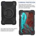 thumbnail image 4 of Dteck with Shoulder Strap Case for Samsung Galaxy Tab A7 Lite 8.7-inch SM-T220 T225 (2021),360 Degree Rotation Shockproof Armor Rubber 3-Layers Protection Case Hybrid Kickstand Cover,Black, 4 of 9