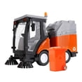thumbnail image 4 of 1:16 Juguetes de construcción para niños: regalos de cumpleaños para niños, mini juguetes de inercia para automóviles, camiones de ingeniería Hugo Mini Road Sweeper Diecast Toys, 4 of 8