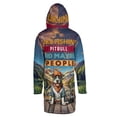 thumbnail image 2 of I Like Fishing, and my Pitbull, and Maybe 3 People. Happy Father's Day All Over Print 3D Hooded Duffle Toggle Coat Terrier Dog Lover - 00004, 2 of 6