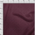 thumbnail image 3 of oneOone Tissu Georgette Viscose Magenta Foncé Abstrait pour Robe Tissu Imprimé au Mètre 42 Pouces de Large, 3 of 4