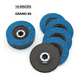 thumbnail image 2 of Juego Disco Bloosom  Lija Laminado Pulido Grano 80 Tipo 29 4 1/2 X 7/8 10pz Azul, 2 of 4