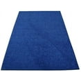 thumbnail image 2 of Furnishmyplace Modern Plush Solid Color Rug - Pet Friendly, Made in USA, Neon Blue Area Rugs 5' x 8' Oval, 2 of 5