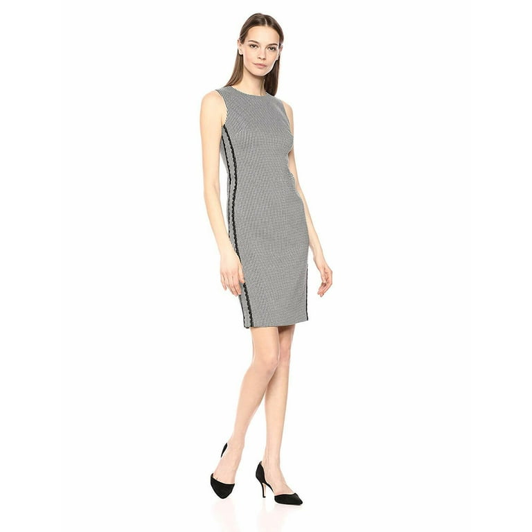 Calvin klein cheap houndstooth dress