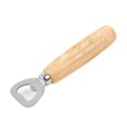 thumbnail image 2 of Bottle Opener with Wooden Handle, Bottle Openers, Wooden Handle Stainless Bottle Openers, Cider, Soft Drinks -Wood Handle Handheld, 2 of 6
