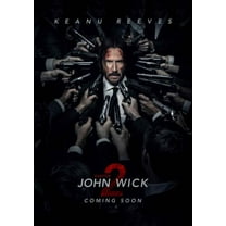 John Wick 2 Movie Poster Entertainment Decor 24x36 Art Poster 24x36 Unframed, Age: Adults, Rectangle Poster Time