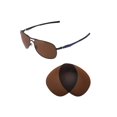 thumbnail image 3 of Walleva Brown Polarized Replacement Lenses for Oakley Plaintiff OO4057 Sunglasses, 3 of 5