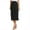 Black, variant on BUWTTER Women's Skirts Trendy Maxi Below Knee Lace Hollow Loose Fit High Waist Pull On Comfortable Spring Summer Fall Beige Skirt L